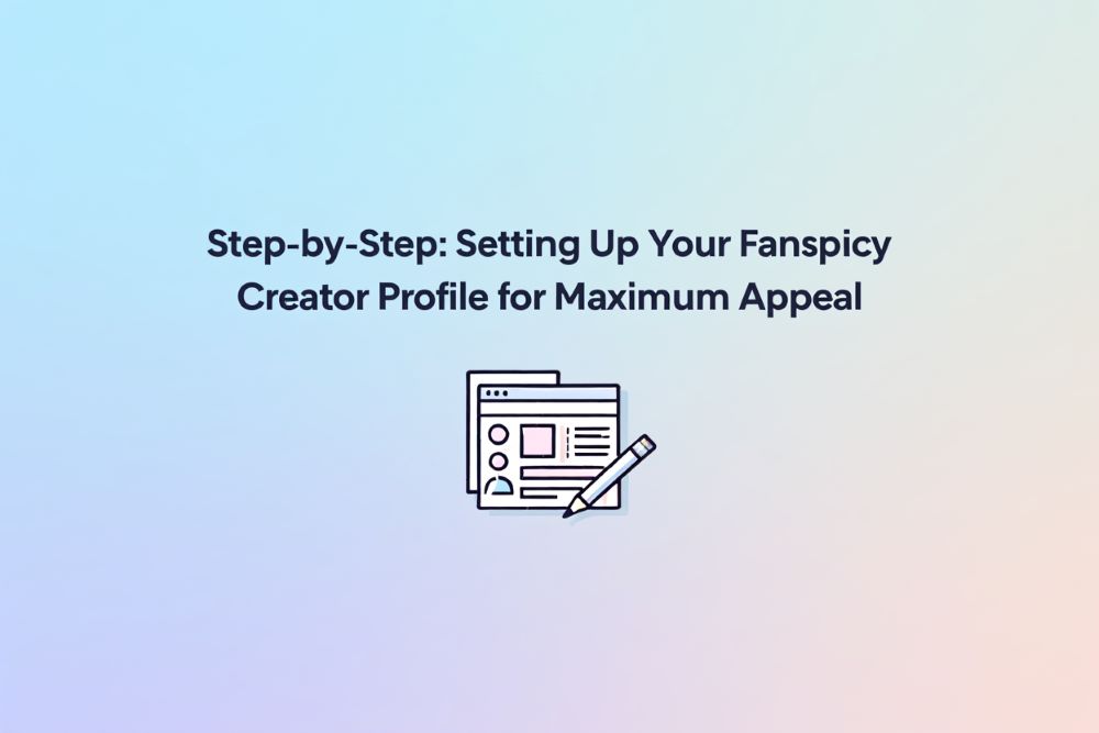 Setting Up Your Fanspicy Creator Profile for Maximum Appeal