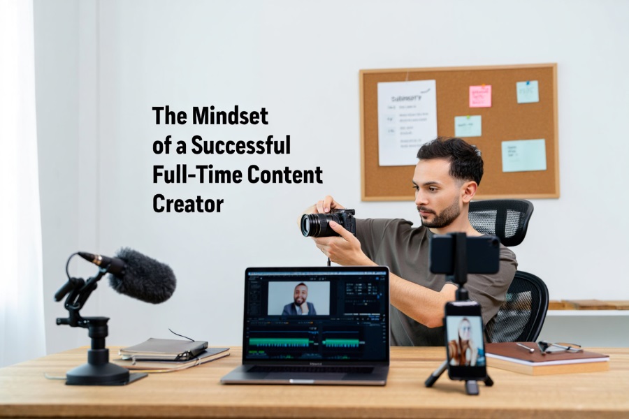 From Hobby to Hustle: The Mindset of a Successful Full-Time Content Creator