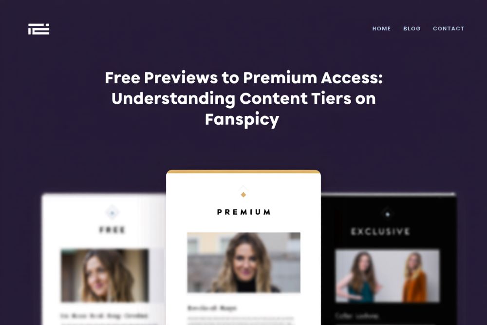 Free Previews to Premium Access: Understanding Content Tiers on Fanspicy