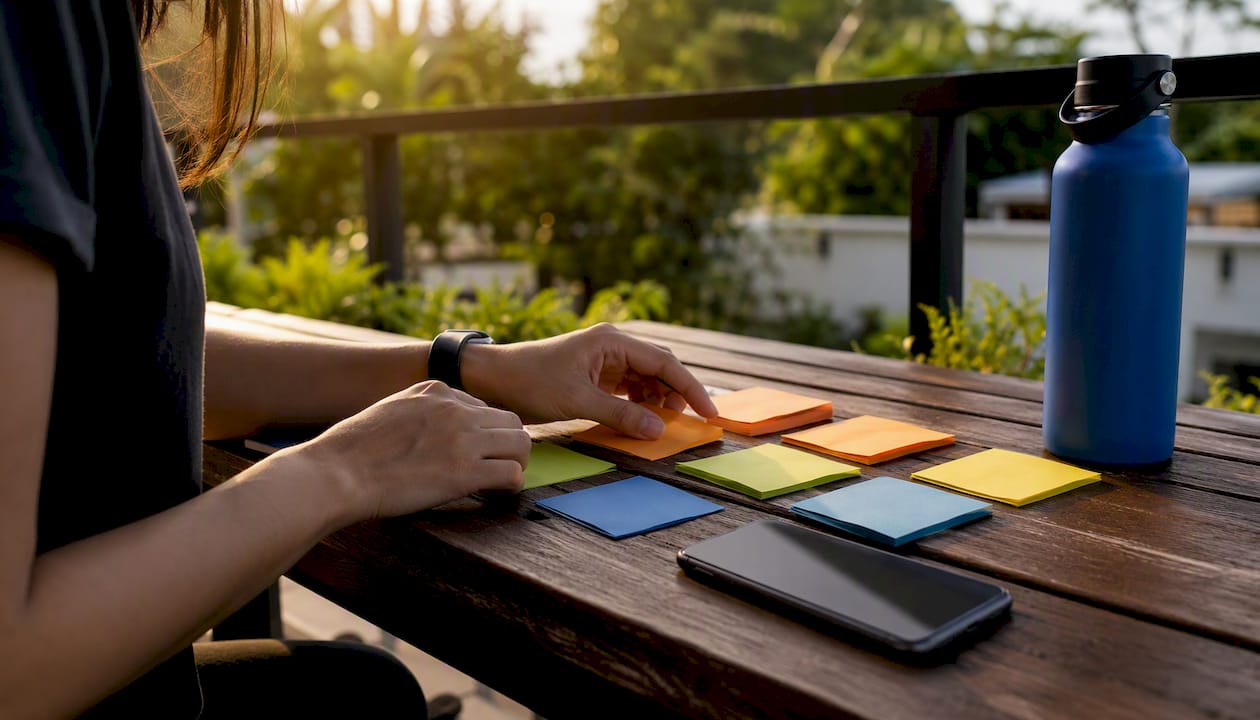 Workspace organizing content calendar and batches