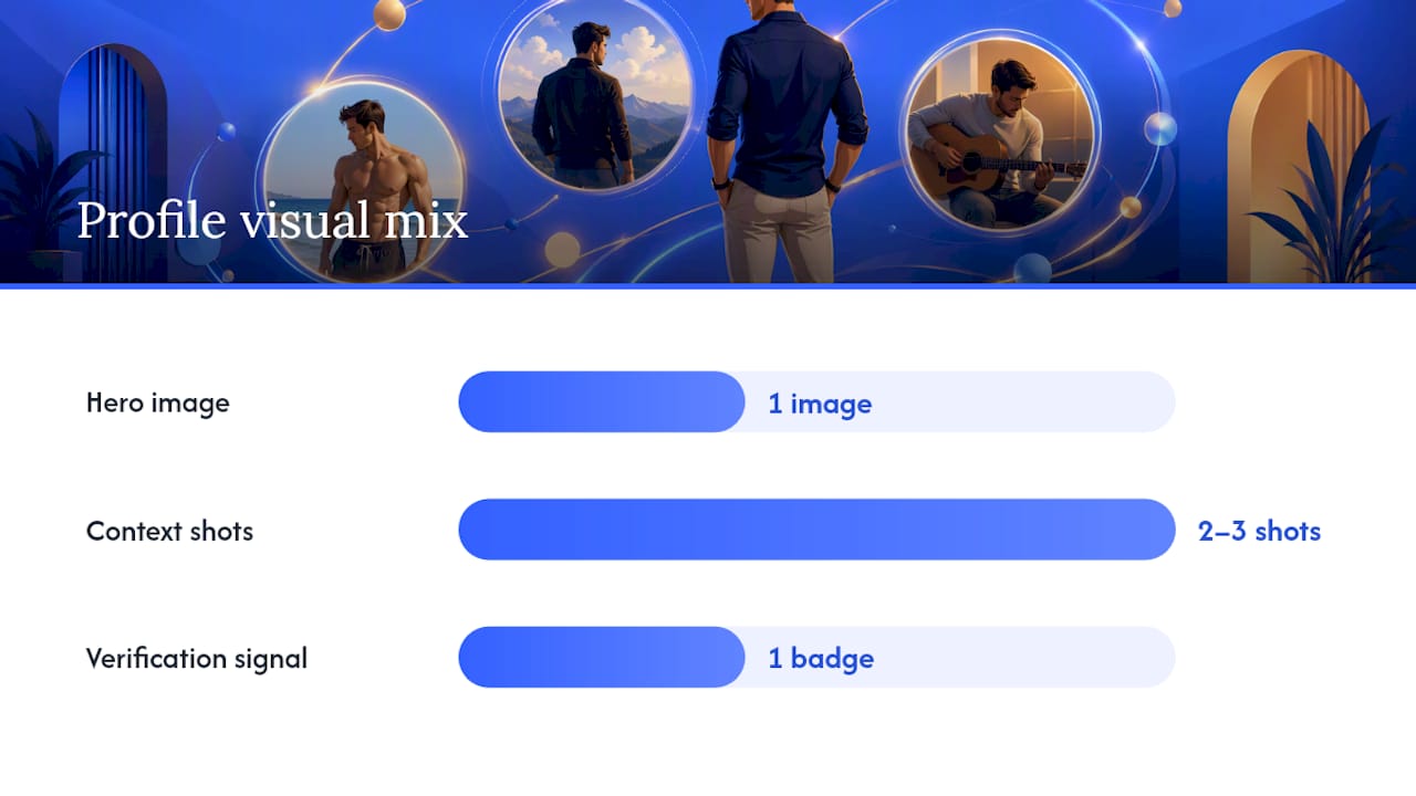 Dating App Advice for Guys: Fixing Your Profile and First Impression — overview diagram