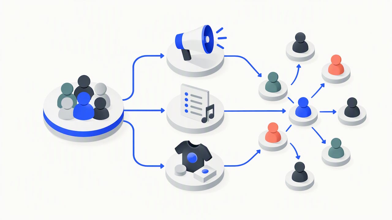 Fan community roles leading to referrals